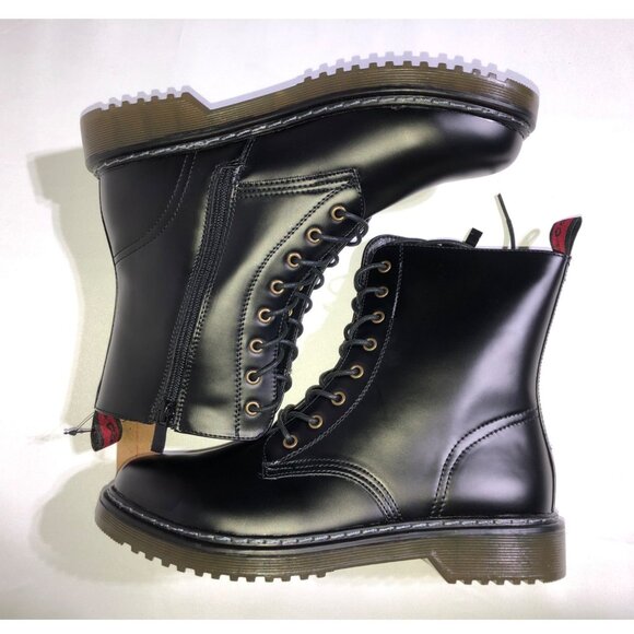 Vepose Shoes - Vepose Black Ankle Boots Size 9 Style C/Y922 Women’s zippered Lace Up Boots New